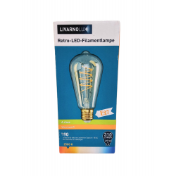 Retro LED Filament spuldze, E27, 5w, 310Lm